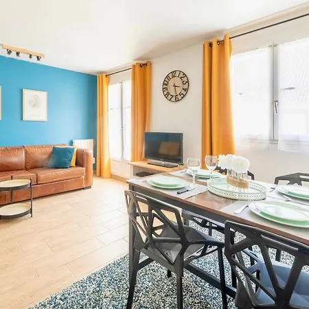 Apartment Sejour Magique A 10 Min De Disneyland- Cosy Avec Terrasse & Parking Prive